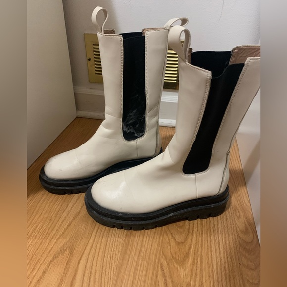 White and black boots - unbranded - Picture 5 of 7